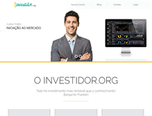 Tablet Screenshot of investidor.org